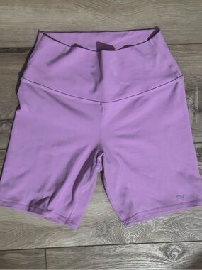 ALO Yoga Women’s High-Rise Bike Shorts - Lavender